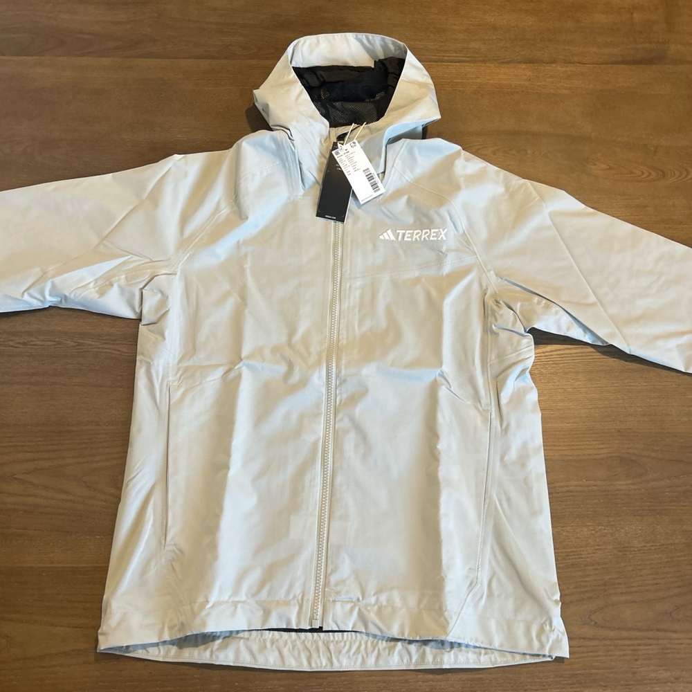 Terrex white windbreaker jacket #windbreaker